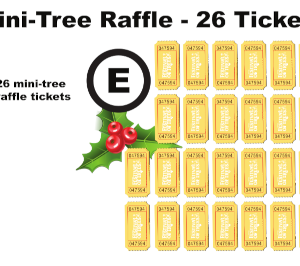 mini tree raffle 26 tickets